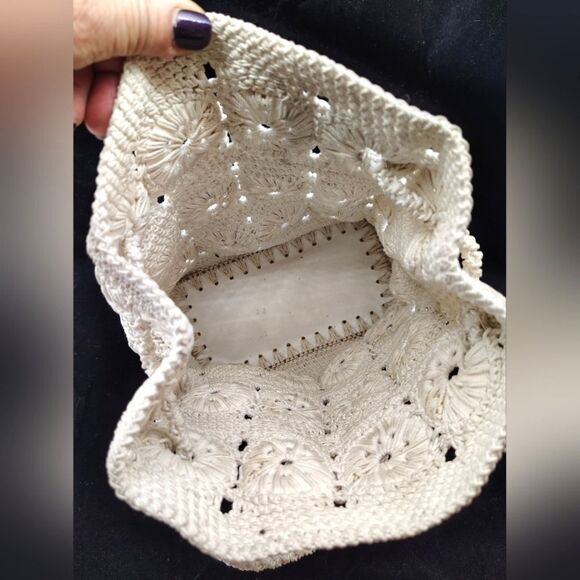 Handmade Crochet Tote Boho Bag - Picture 11 of 12